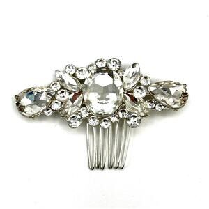 Bridal Hair Comb Rhinestone Crystal Headpiece Hair Comb Clip Wedding Accessories
